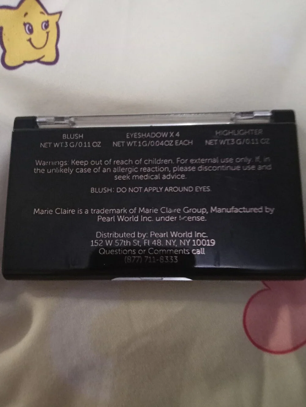 Jeffree Star Lipstick And Marie Claire Eyeshadow Palette